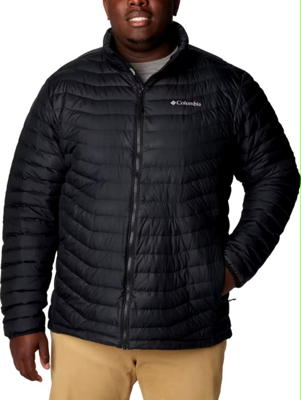 Columbia Men's Black Packable Down Jacket Size XL
